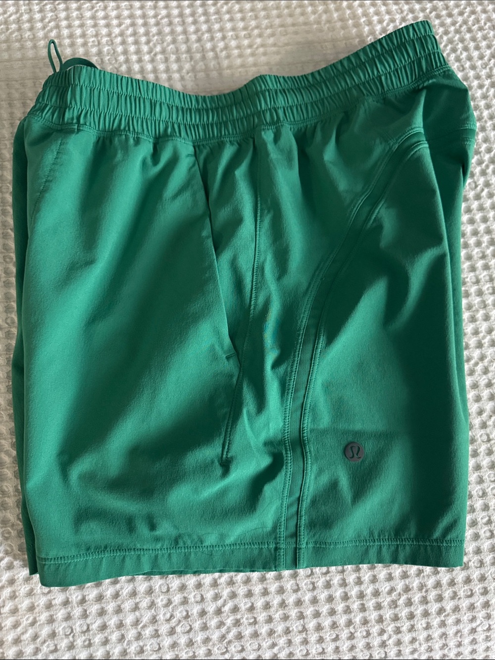 lululemon athletica Men’s Emerald Green Athletic Shorts
